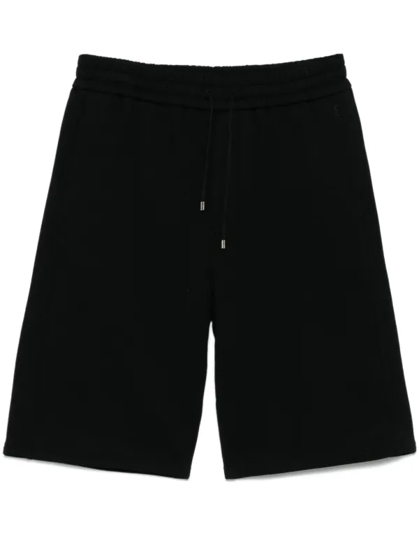 SAINT LAURENT ブラック ショートパンツ Saint Laurent トラックショーツ | ブラック | FARFETCH JP