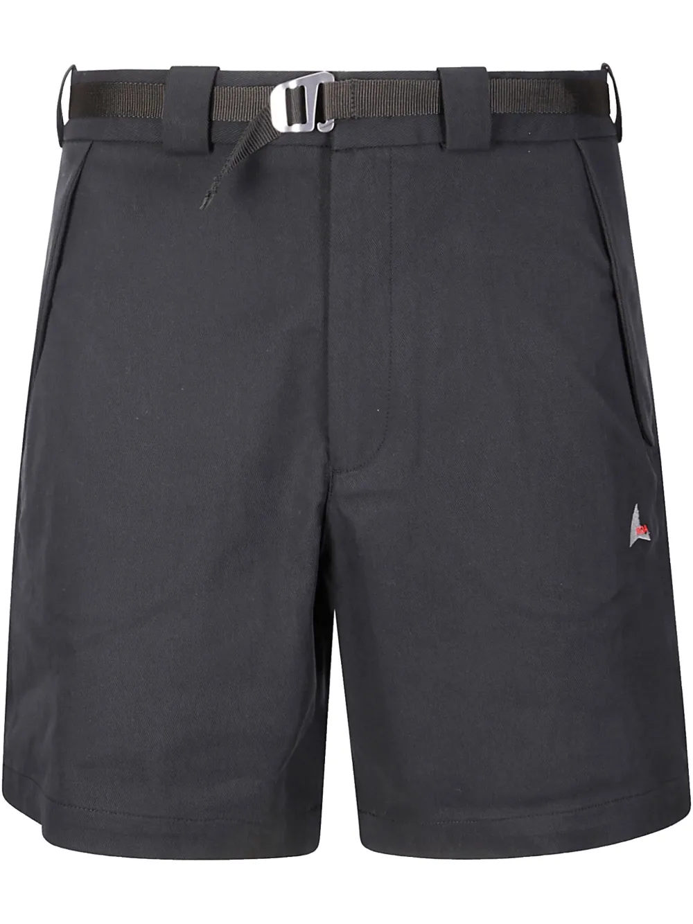 logo-embroidered shorts