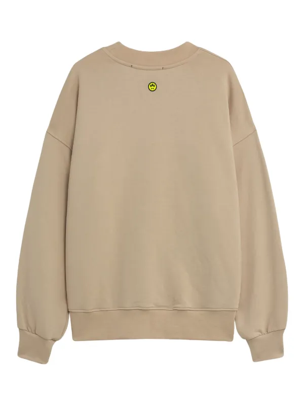 BARROW バロウ メンズ スウェットシャツ コットン ロゴ BARROW ロゴ スウェットシャツ | ブラック | FARFETCH JP