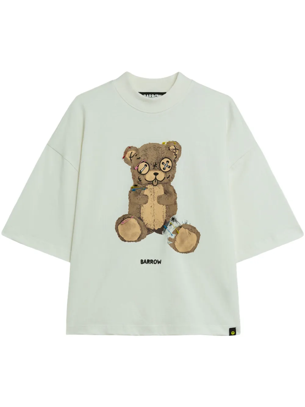 bear-print t-shirt