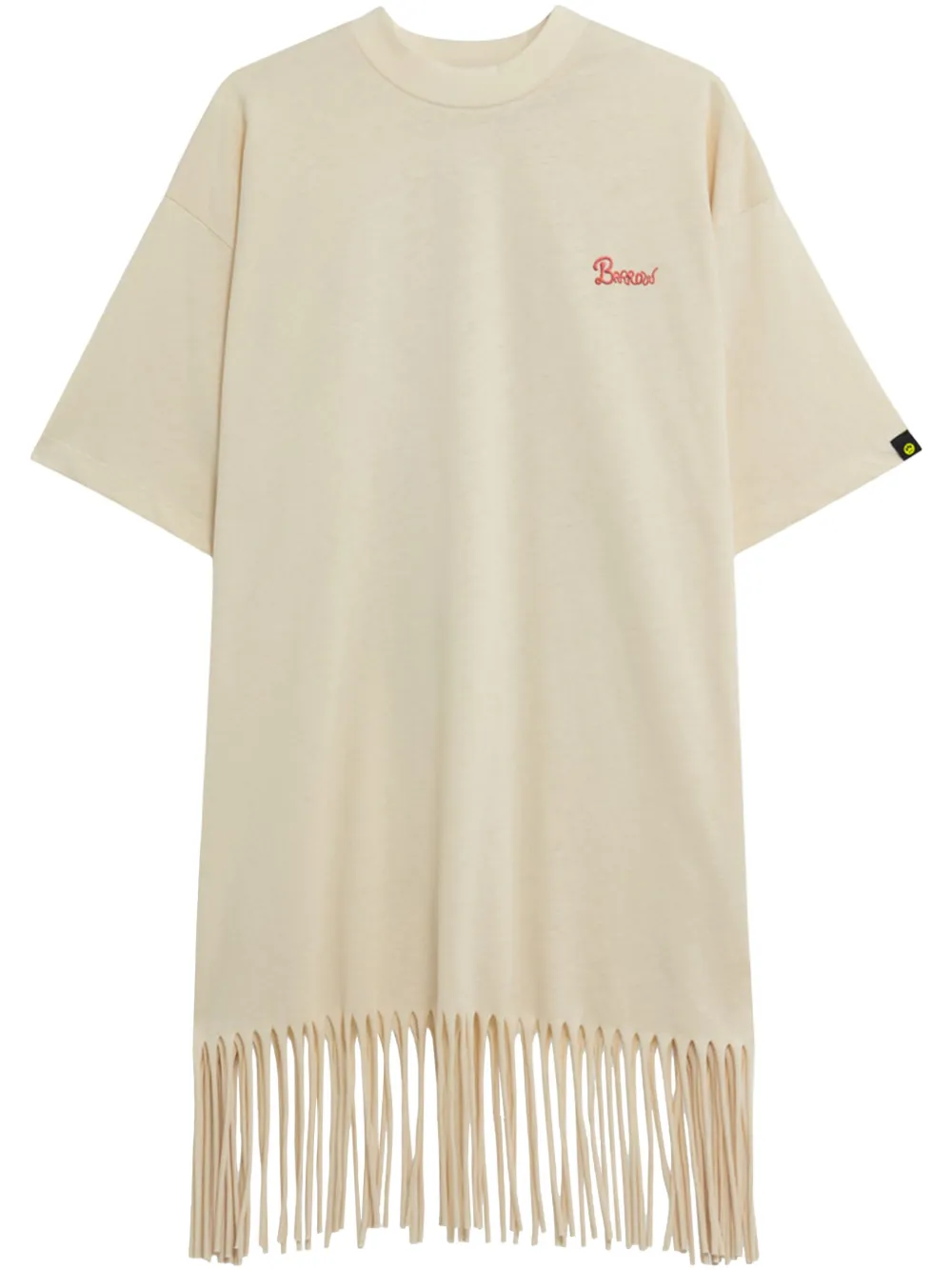 BARROW Jurk met franje Beige