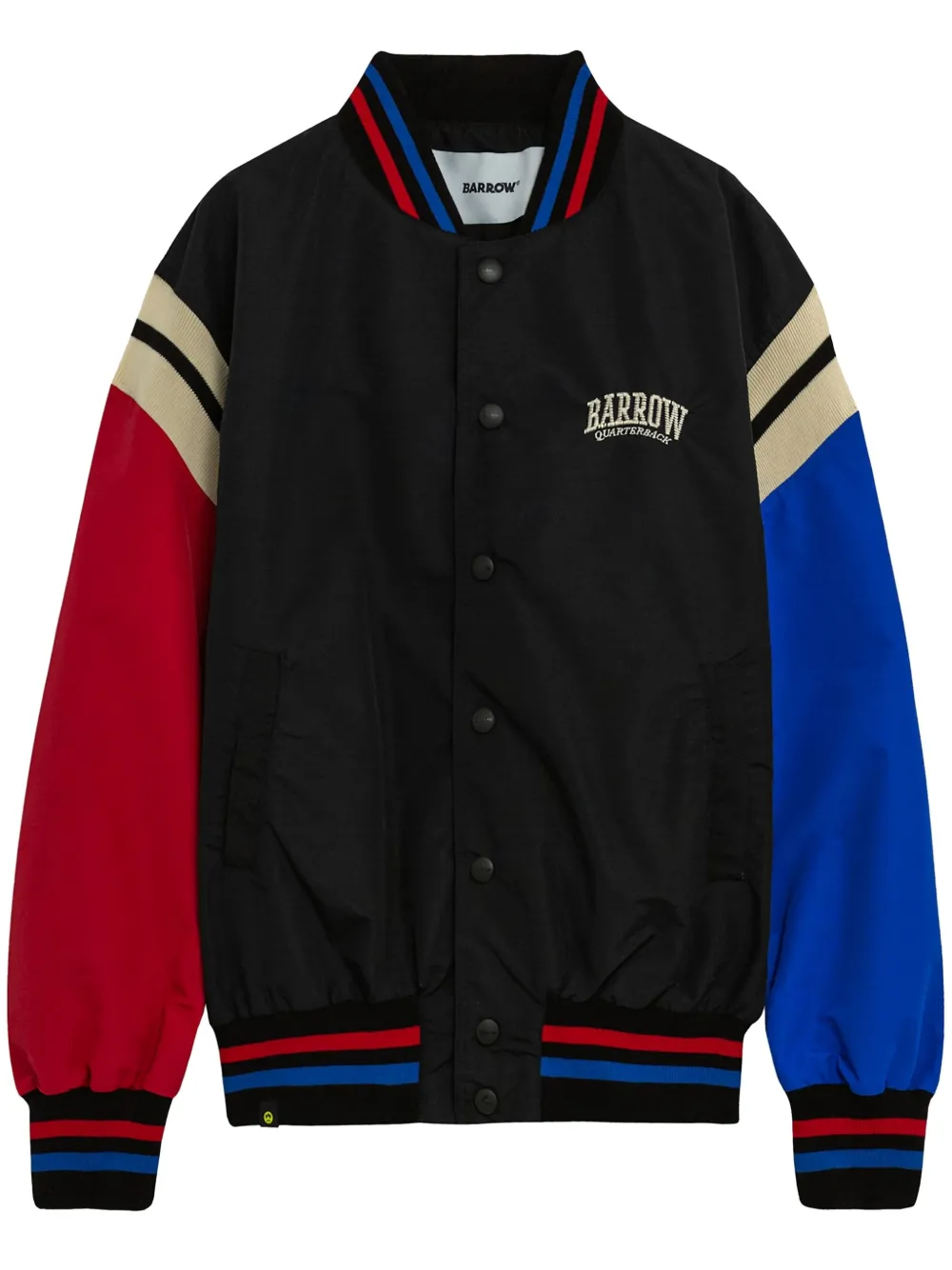 BARROW Bomberjack met logo Zwart