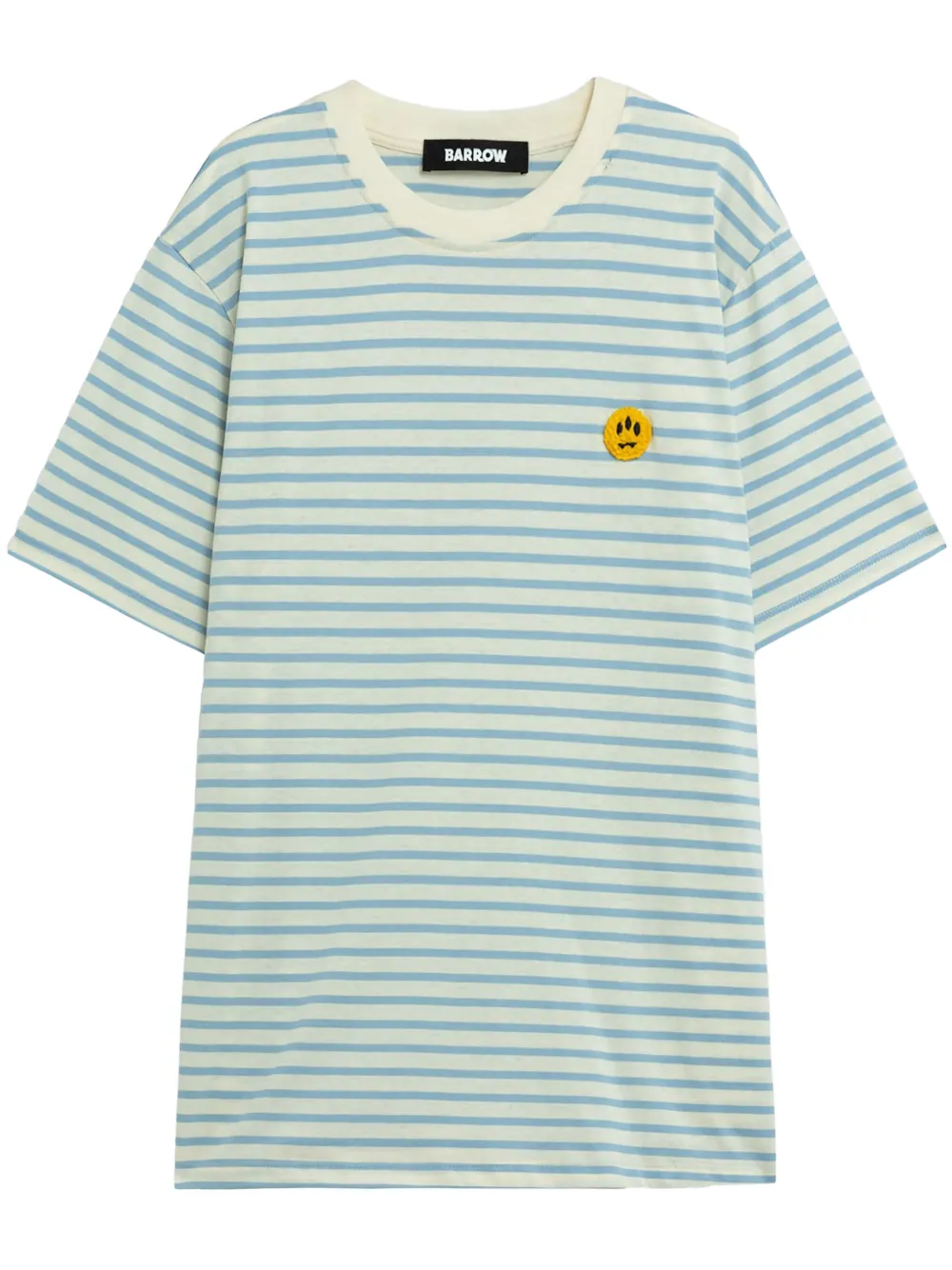 BARROW Gestreept T-shirt Wit