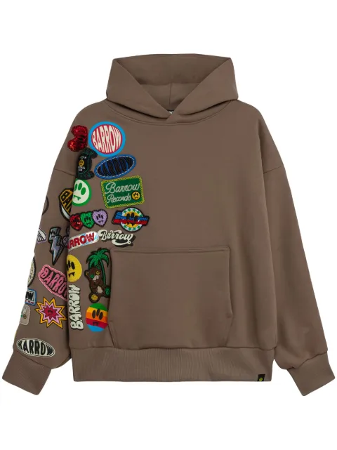 BARROW logo-patch hoodie