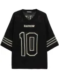 BARROW knitted logo t-shirt - Black