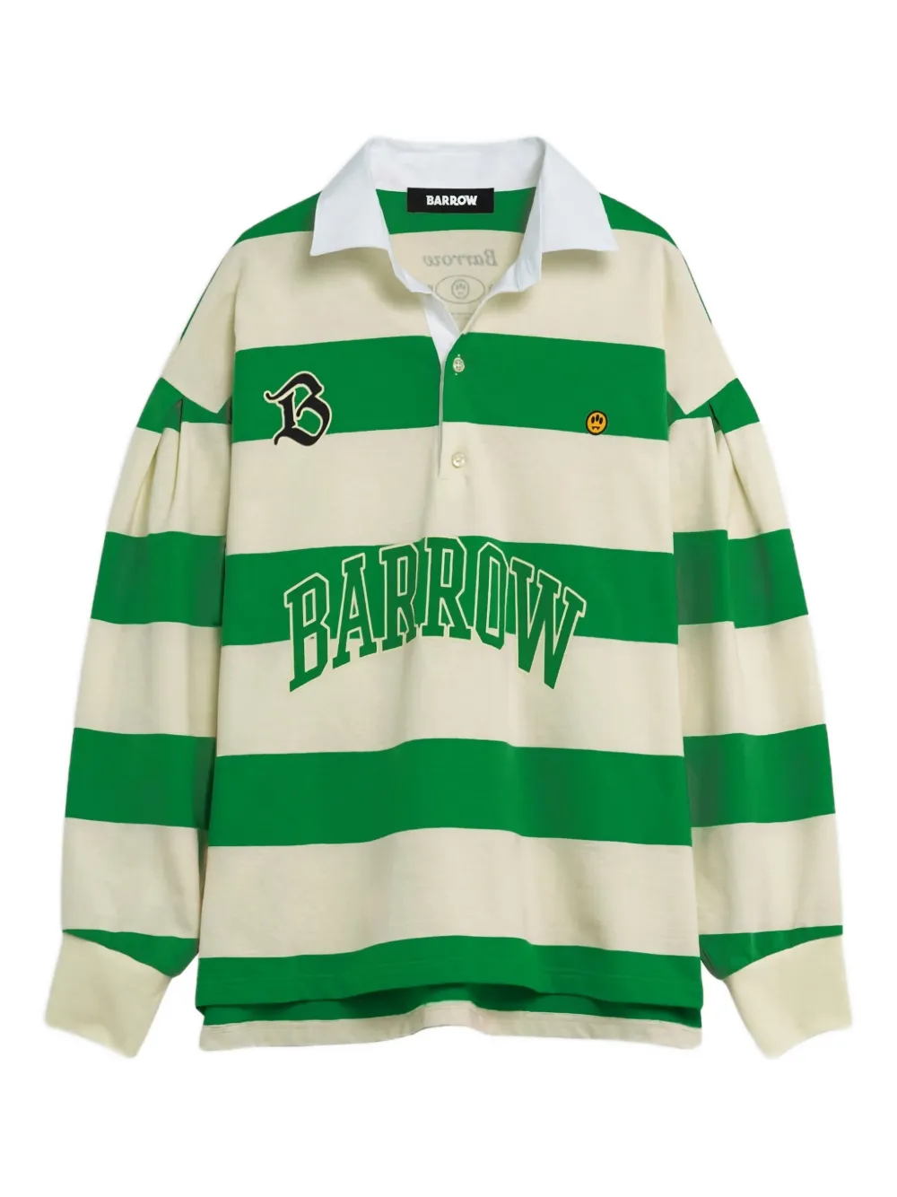 BARROW striped polo top | White | Image 1