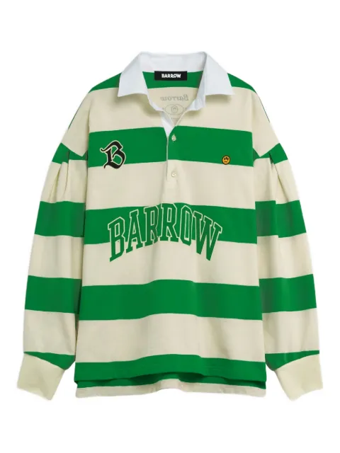 BARROW striped polo top