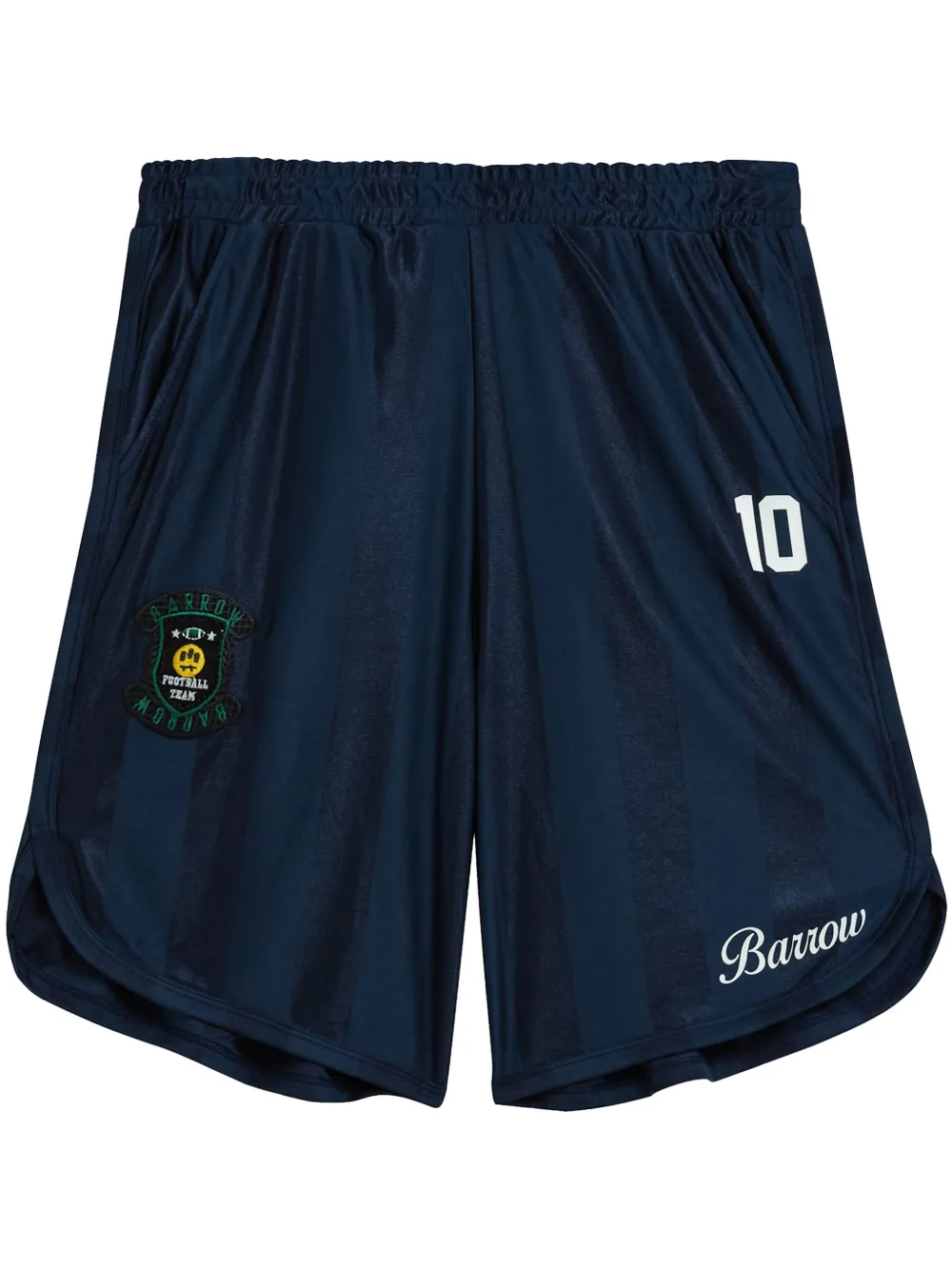 logo-patch shorts