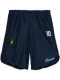 BARROW logo-patch shorts - Blue