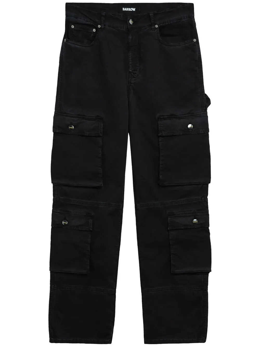 straight-leg cargo trousers