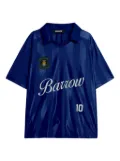BARROW logo-print polo shirt - Blue