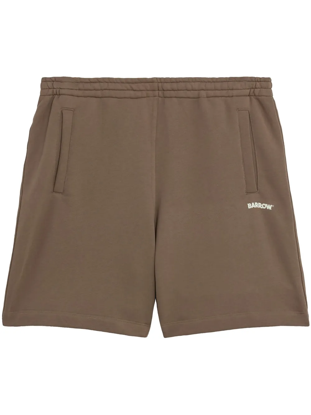 BARROW logo-print track shorts | Brown | Image 1