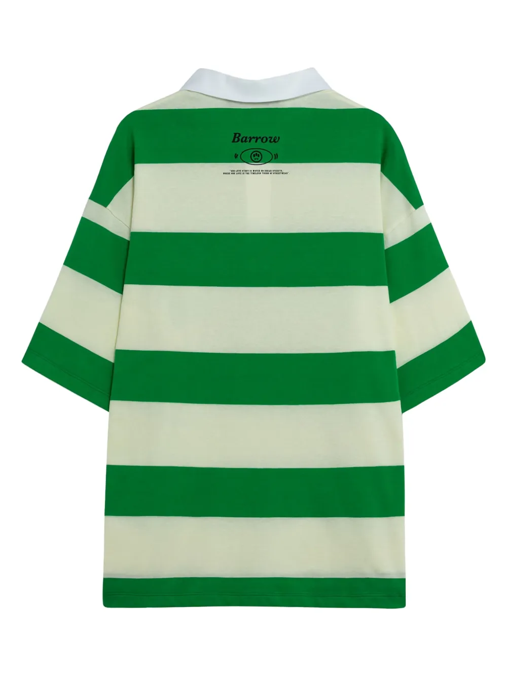 BARROW Poloshirt met logo - Groen