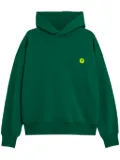 BARROW bear-motif hoodie - Green