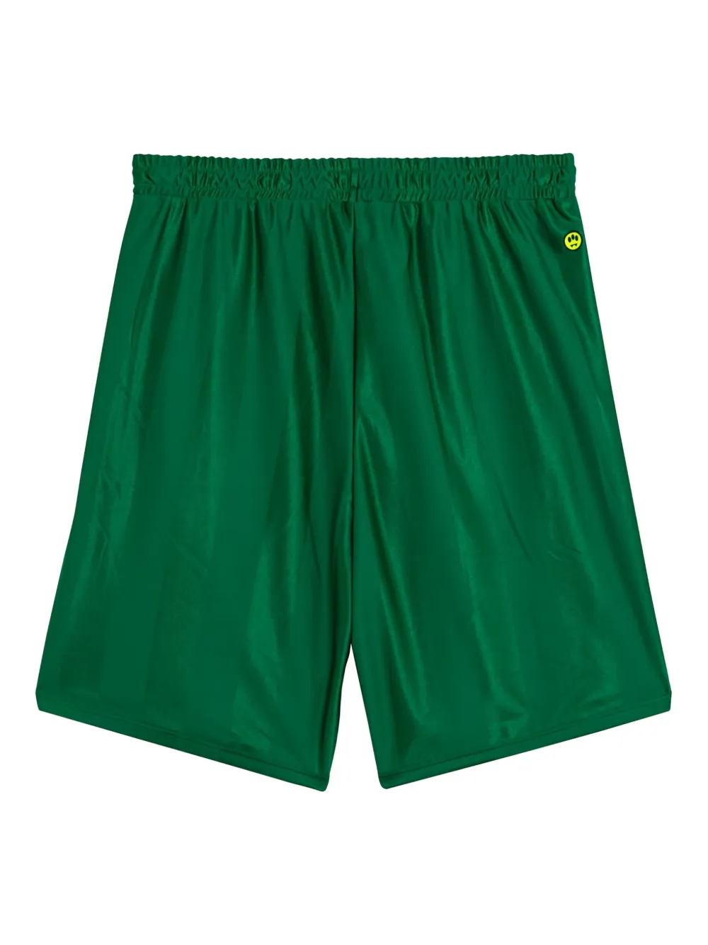 BARROW Shorts met logoprint - Groen