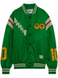 BARROW logo bomber jacket - Green