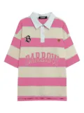 BARROW striped polo shirt - Pink
