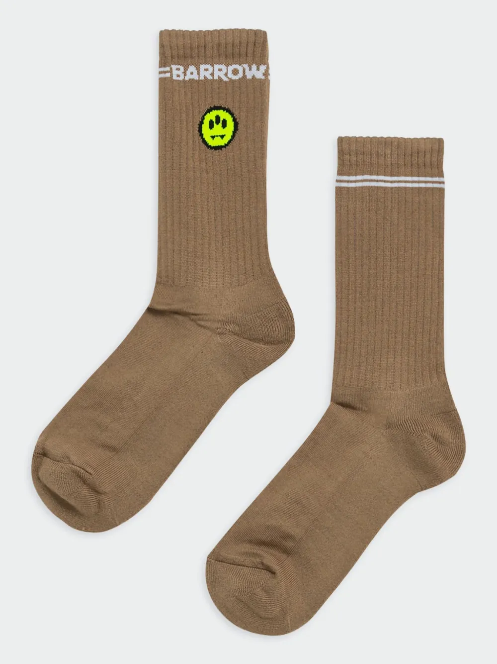 BARROW Sokken met logoprint Beige