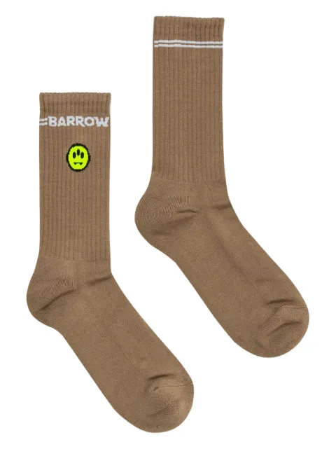 BARROW logo print socks 