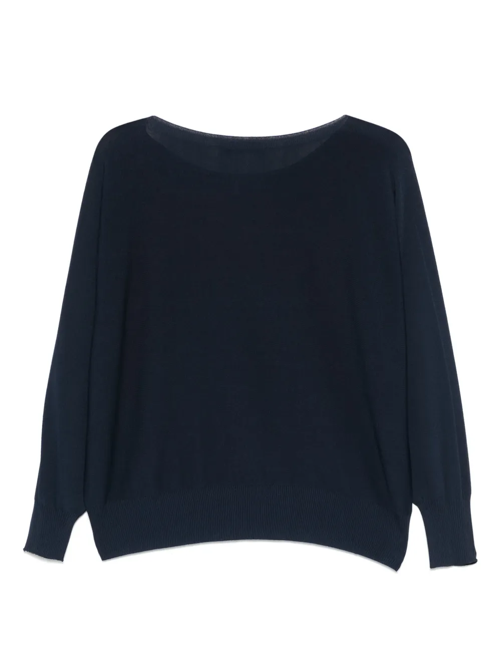 D.Exterior Gebreide top - Blauw