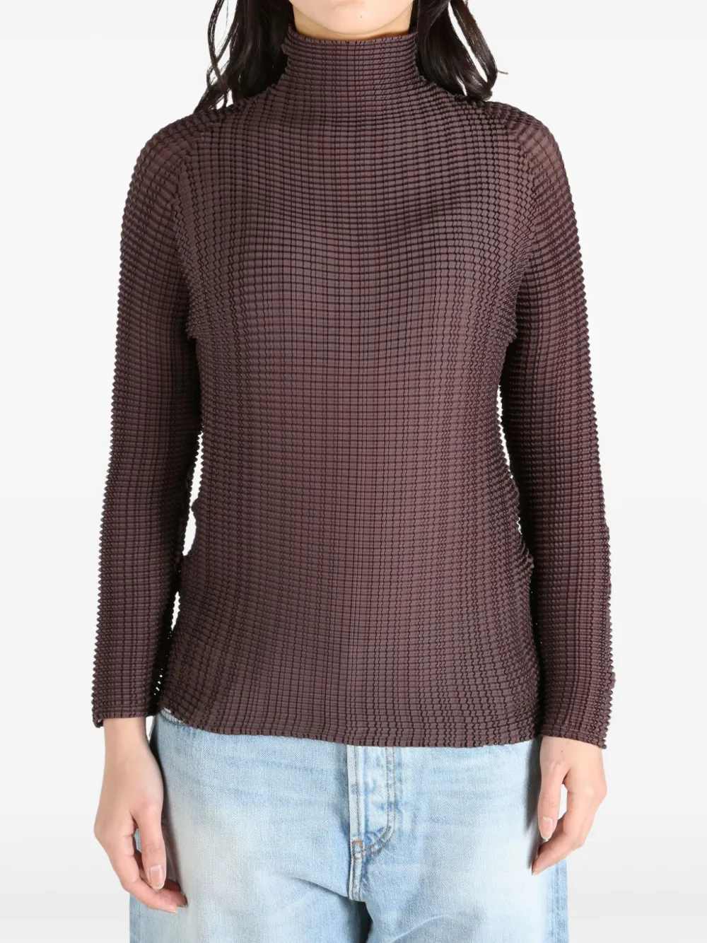 Issey Miyake Wooly Pleats top | Playeras y jerséis | Image 2
