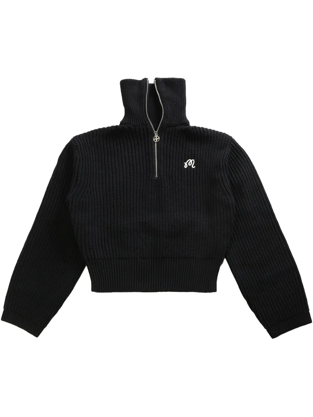 logo-embroidered sweater