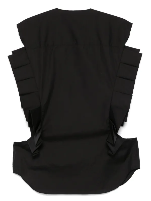 BLACK COMME des GARÇONS プリーツシャツ