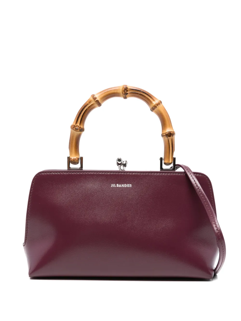 Jil Sander mini Goji tote bag Rood