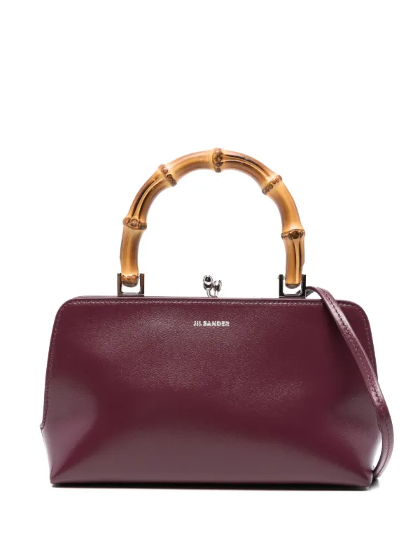 早いもの勝ち JIL SANDER GOJI ジルサンダー レザー ハンドバッグ Jil Sander Goji ハンドバッグ ミニ | レッド | FARFETCH JP
