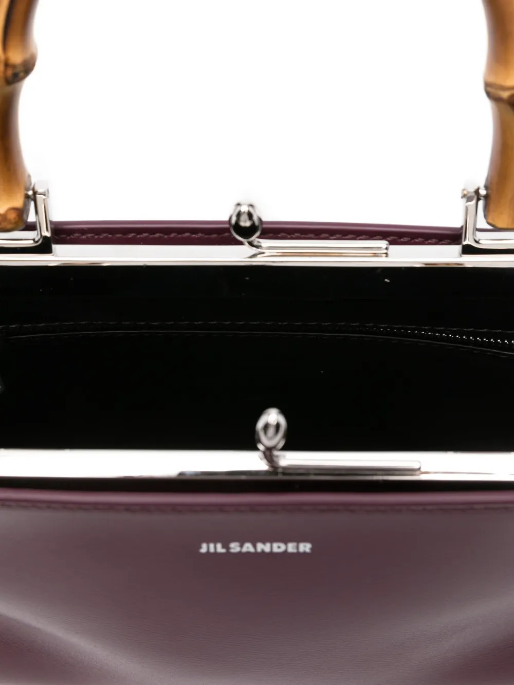 Jil Sander mini Goji tote bag Rood