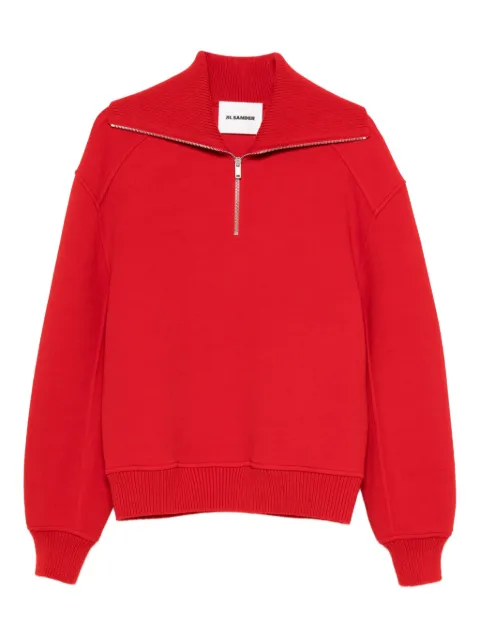 Jil Sander half-zip sweater