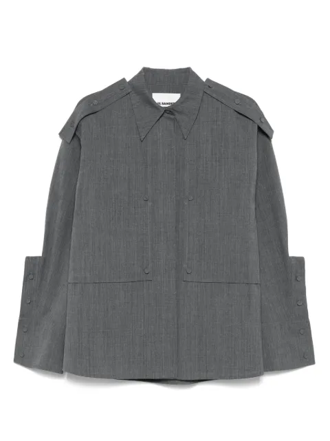 Jil Sander maxi-cuff shirt