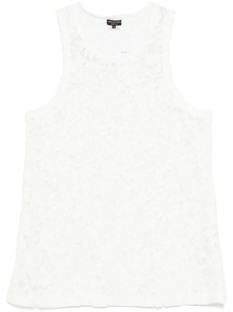 Comme des Garçons Homme Plus camiseta con encaje floral