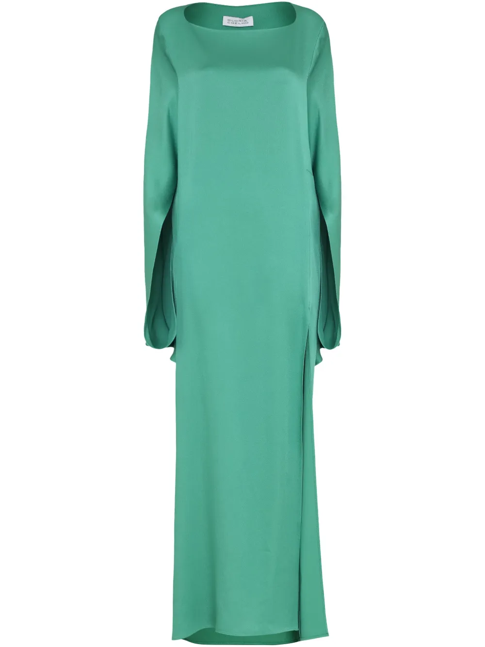 long-sleeve maxi dress