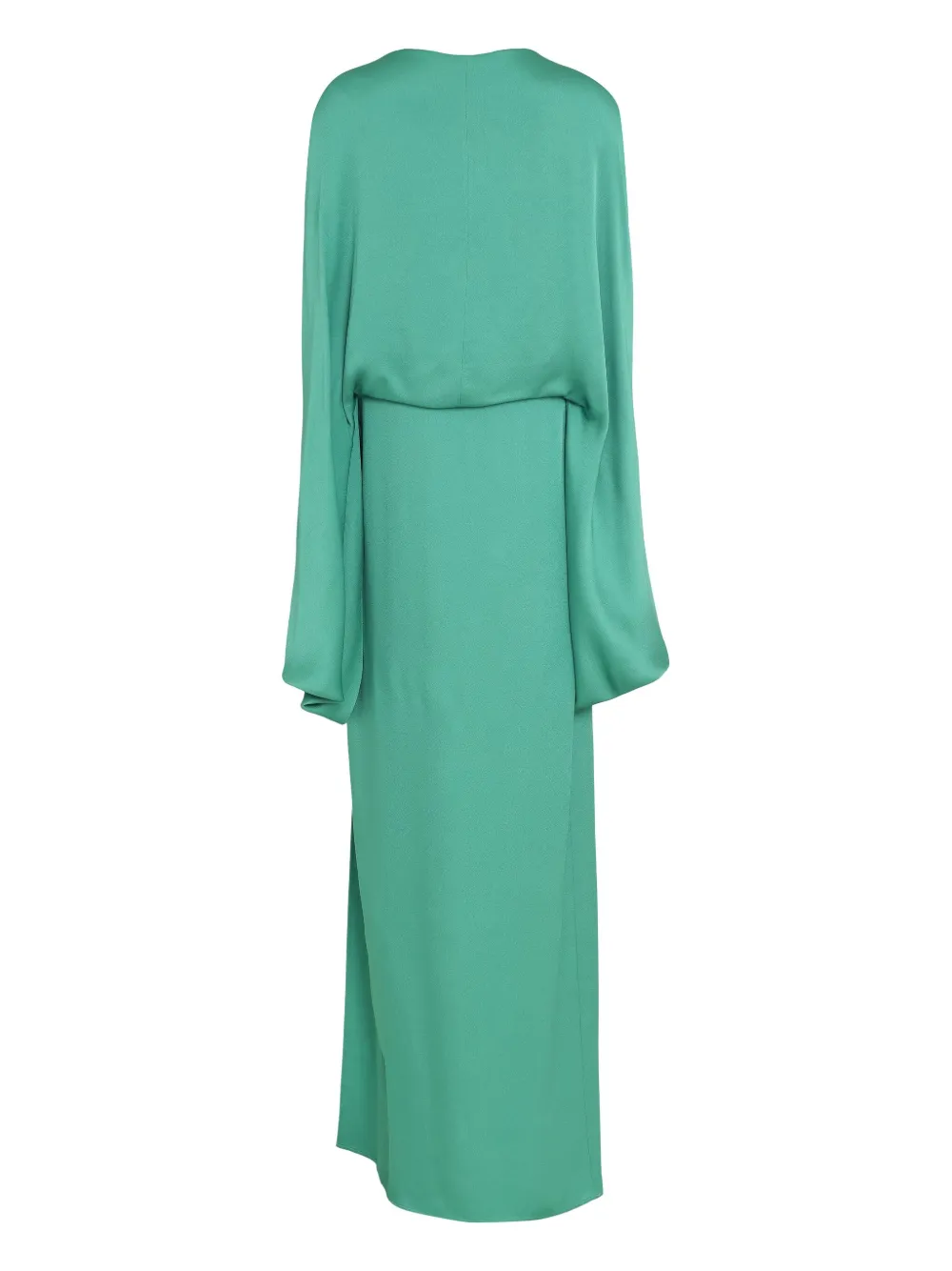 gloriacoelho Gloria Coelho Maxi-jurk met lange mouwen - Groen