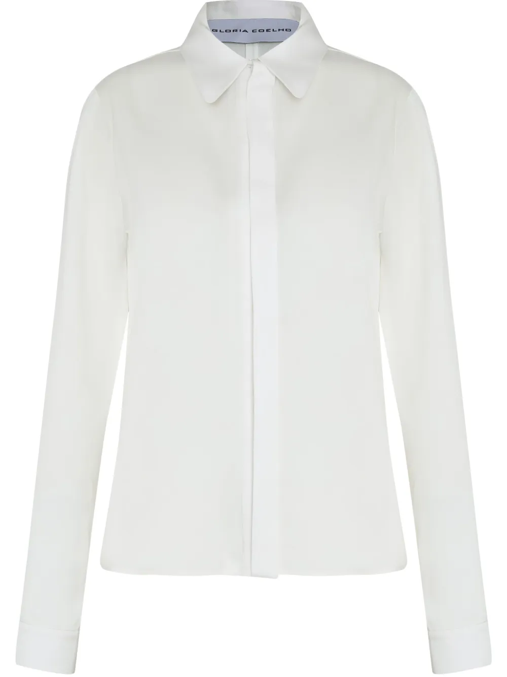 Gloria Coelho Button-up blouse Wit