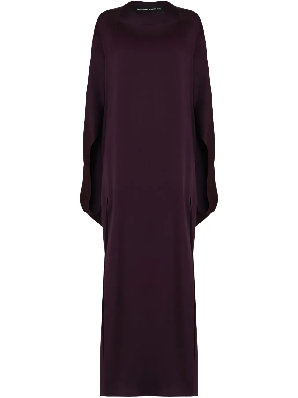 long-sleeve maxi dress