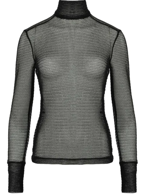 Gloria Coelho high-neck top