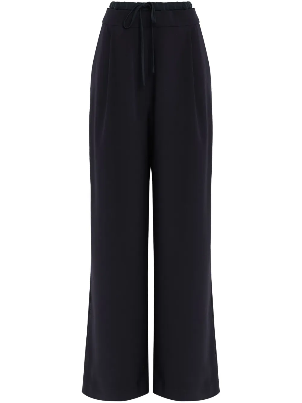 Gloria Coelho Straight broek Blauw