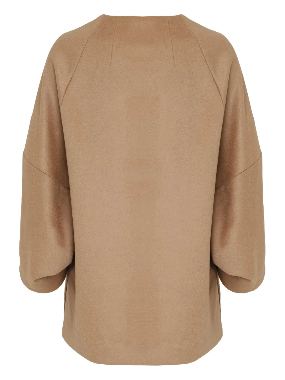 Gloria Coelho Jas met cape Bruin