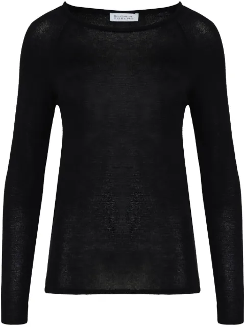 Gloria Coelho crew-neck jumper