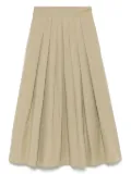 ASPESI cotton midi skirt - Green
