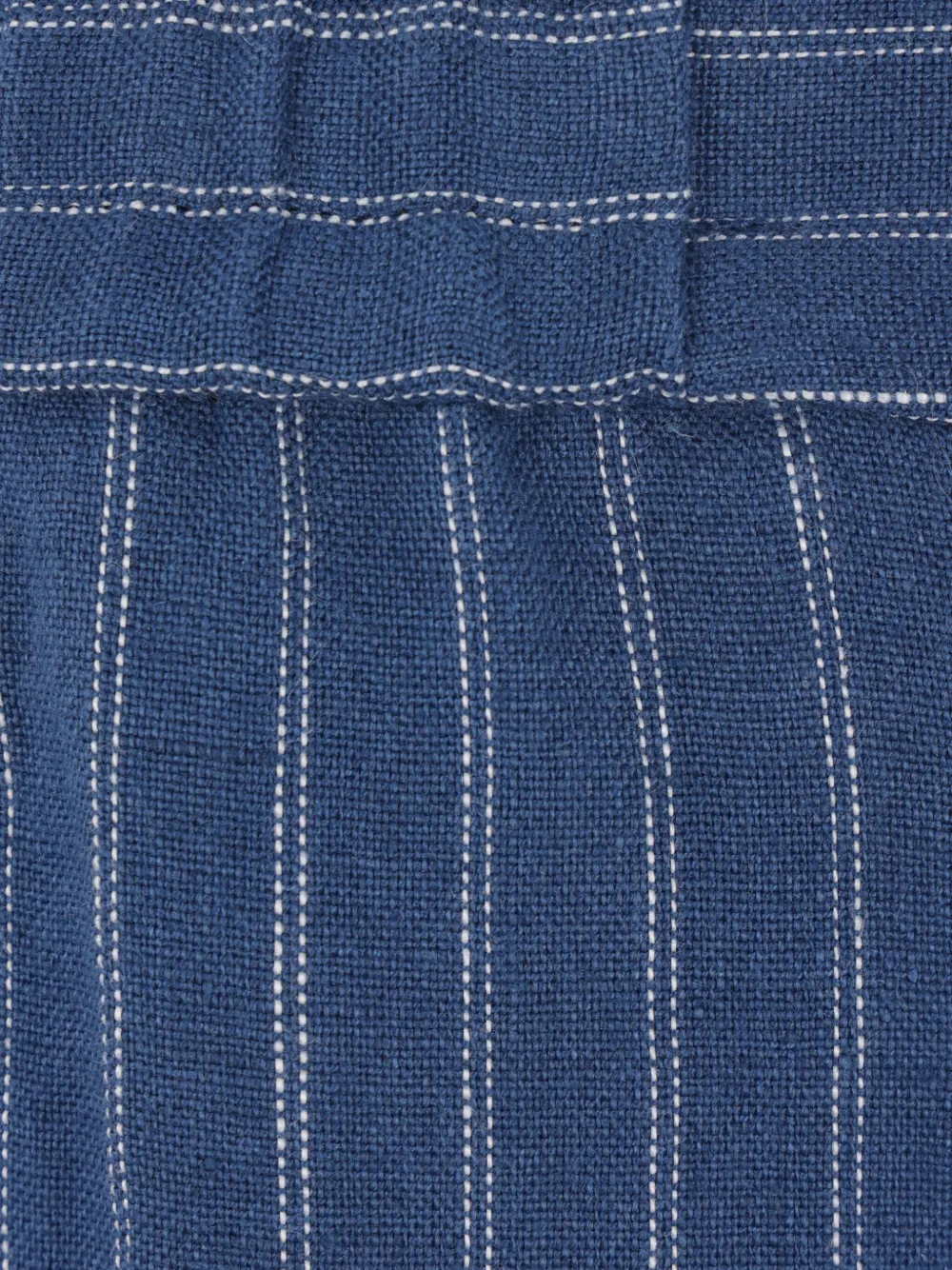 ETRO Broek met krijtstreep Blauw