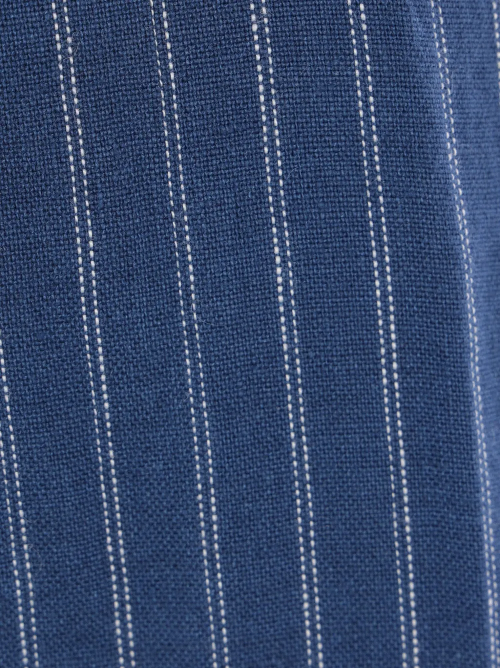 ETRO Broek met krijtstreep Blauw