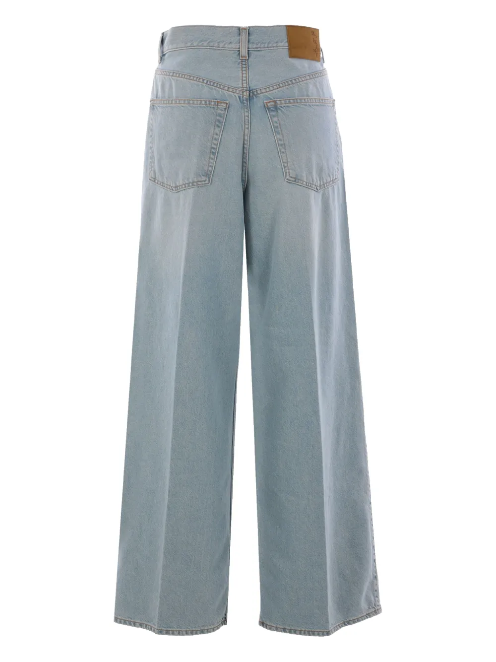 Haikure wide-leg jeans - Blauw