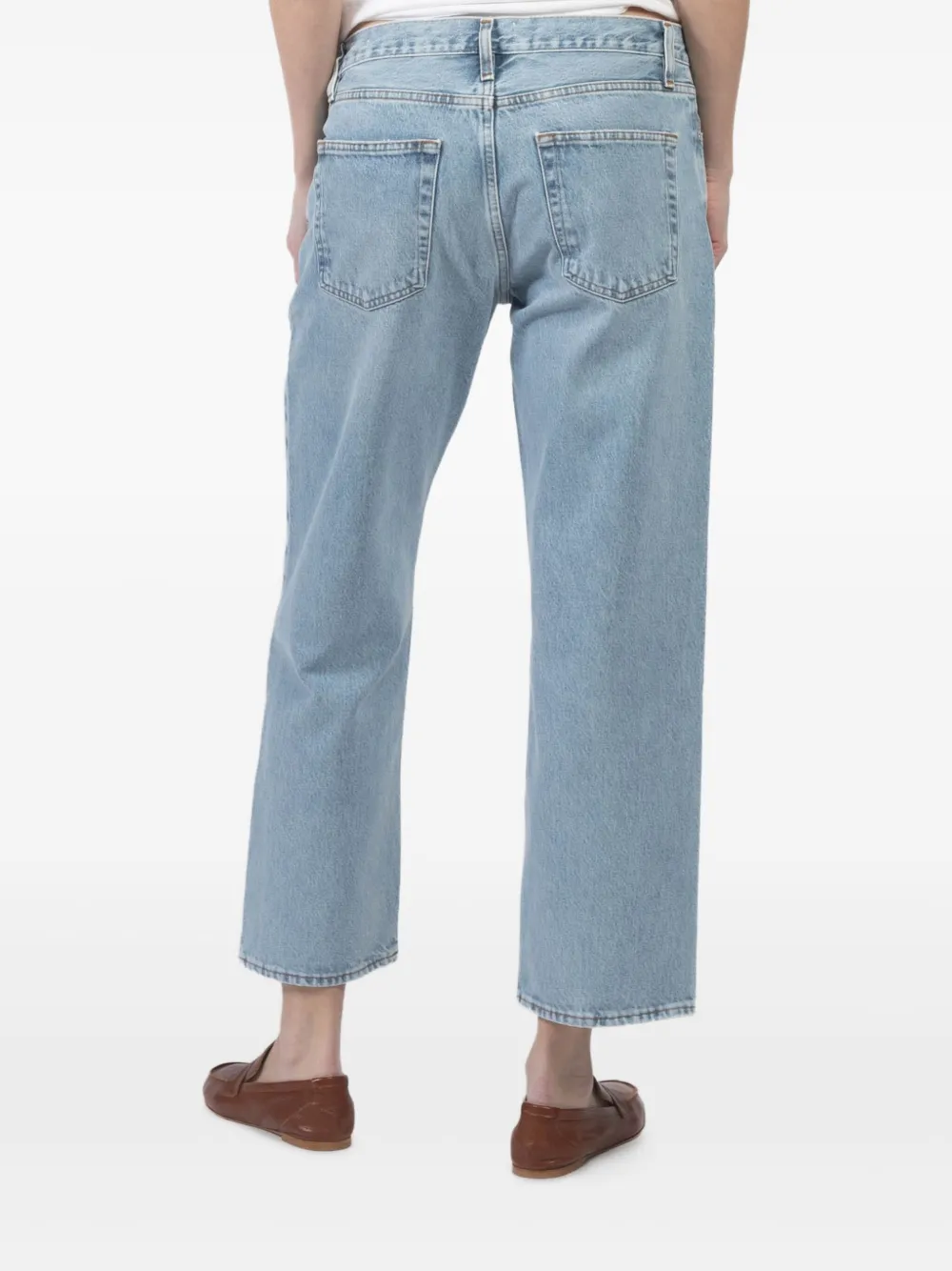 FRAME Katoenen jeans Blauw