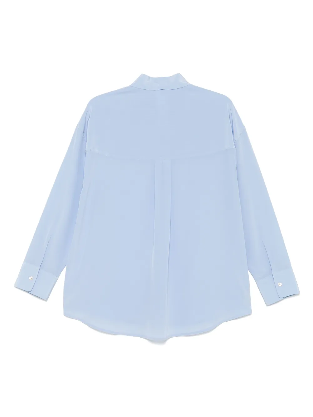 P.A.R.O.S.H. Zijden blouse - Blauw