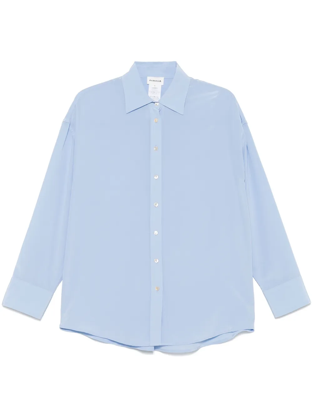 P.A.R.O.S.H. camisa de seda | azul | Image 1