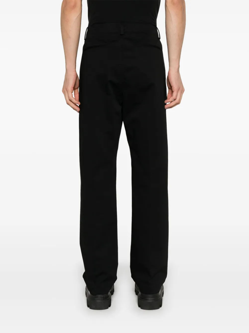 Moncler x FRGMT katoenen broek Zwart
