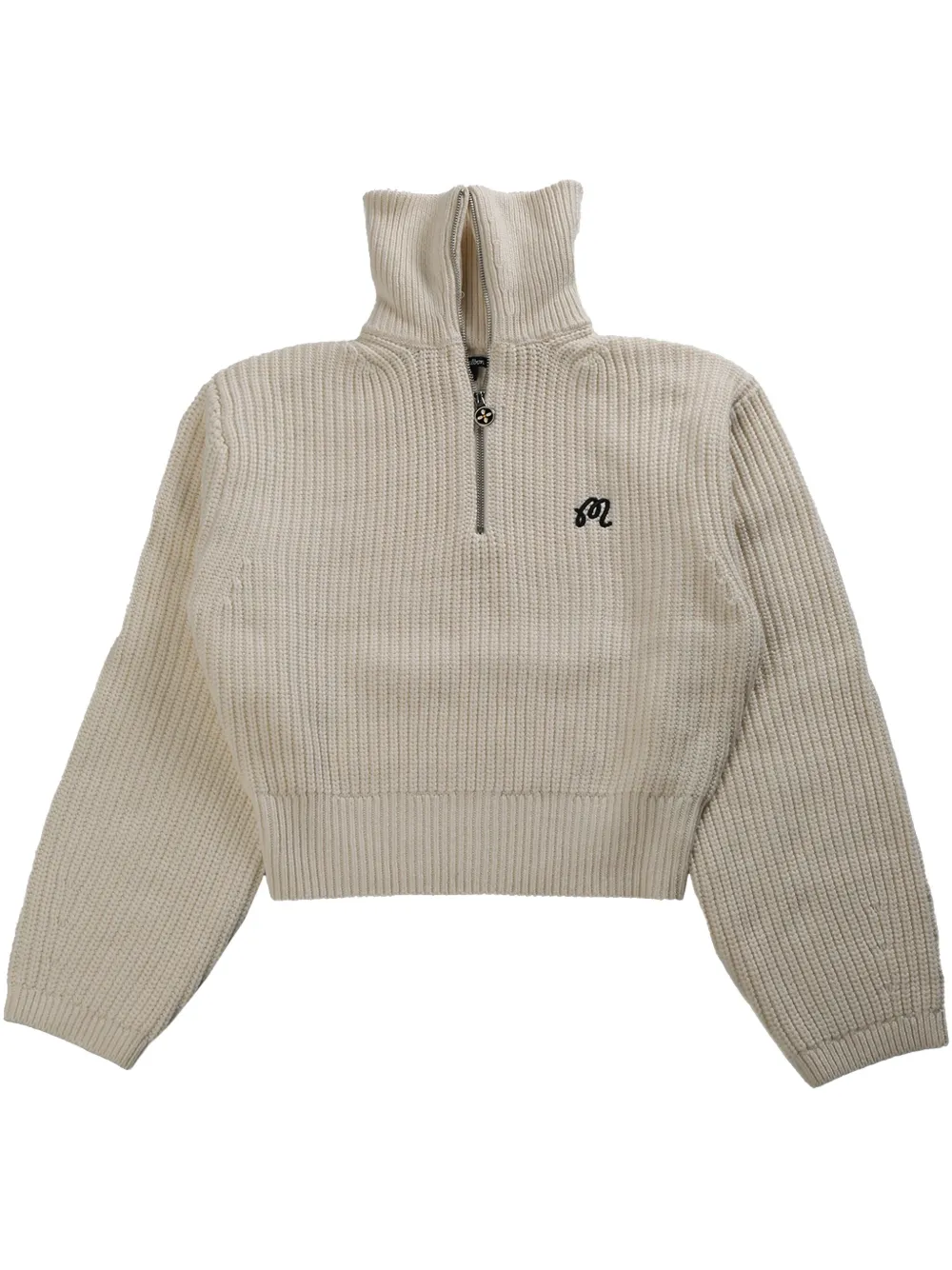 logo-embroidered sweater